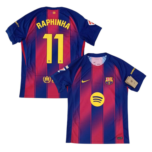 Barcelona Home 25/26 Player Version RAPHINHA 11