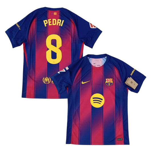 Barcelona Home 25/26 Player Version PEDRI 8