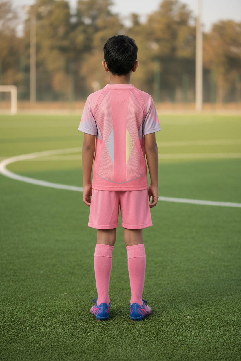 Barcelona Pink 2025/26 Kids Mini Kit
