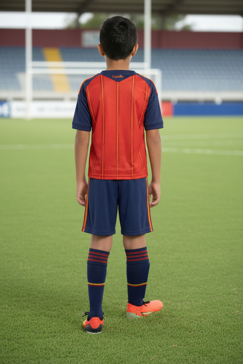 Spain Home 2025/26 Kids Mini Kit