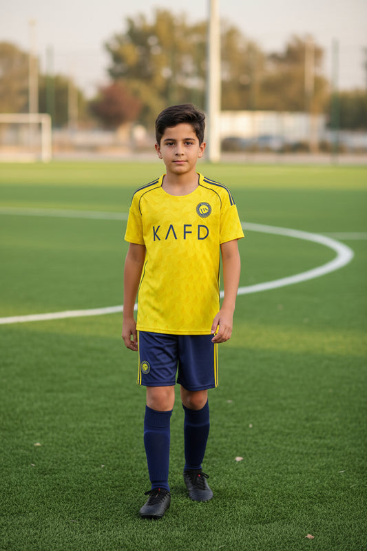 Al Nassr Home 25/26 Mini Kit Kids
