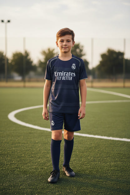 Real Madrid Away 25/26 Mini Kit Kids