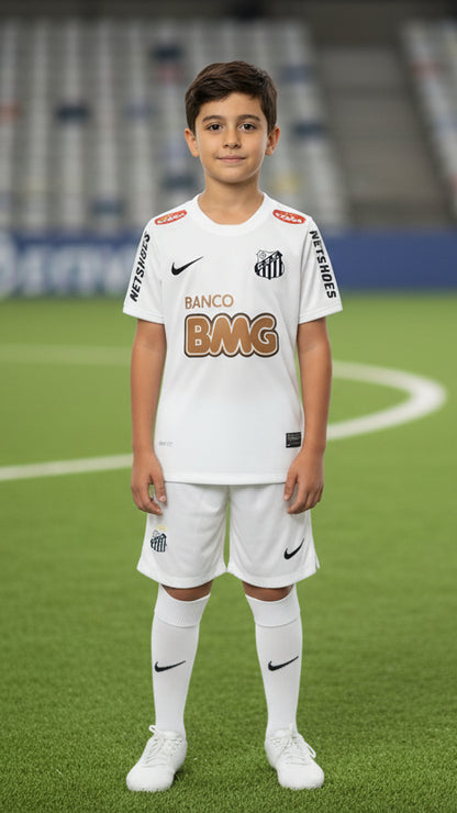 Santos Home 12/13 kids football kit official design