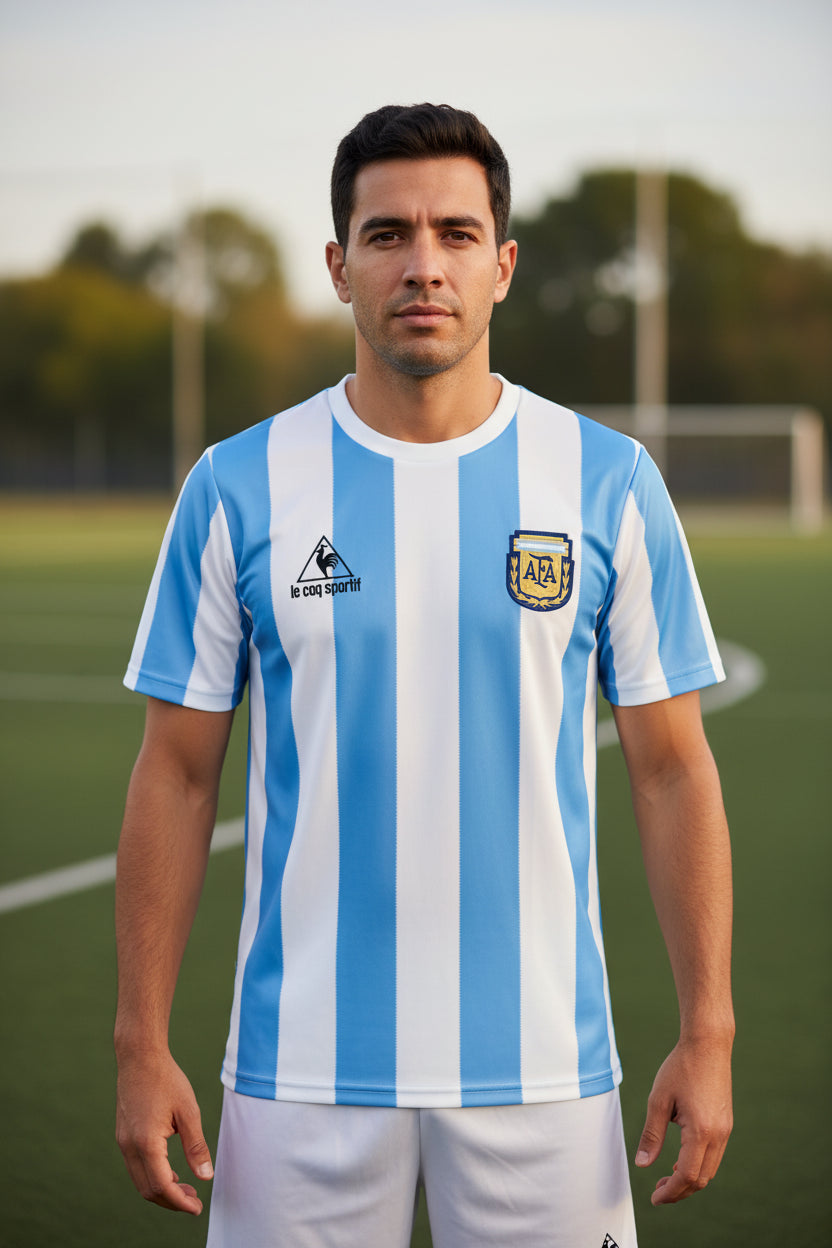 Argentina Home 1986 Retro Jersey - Maradona FIFA World Cup Classic Kit