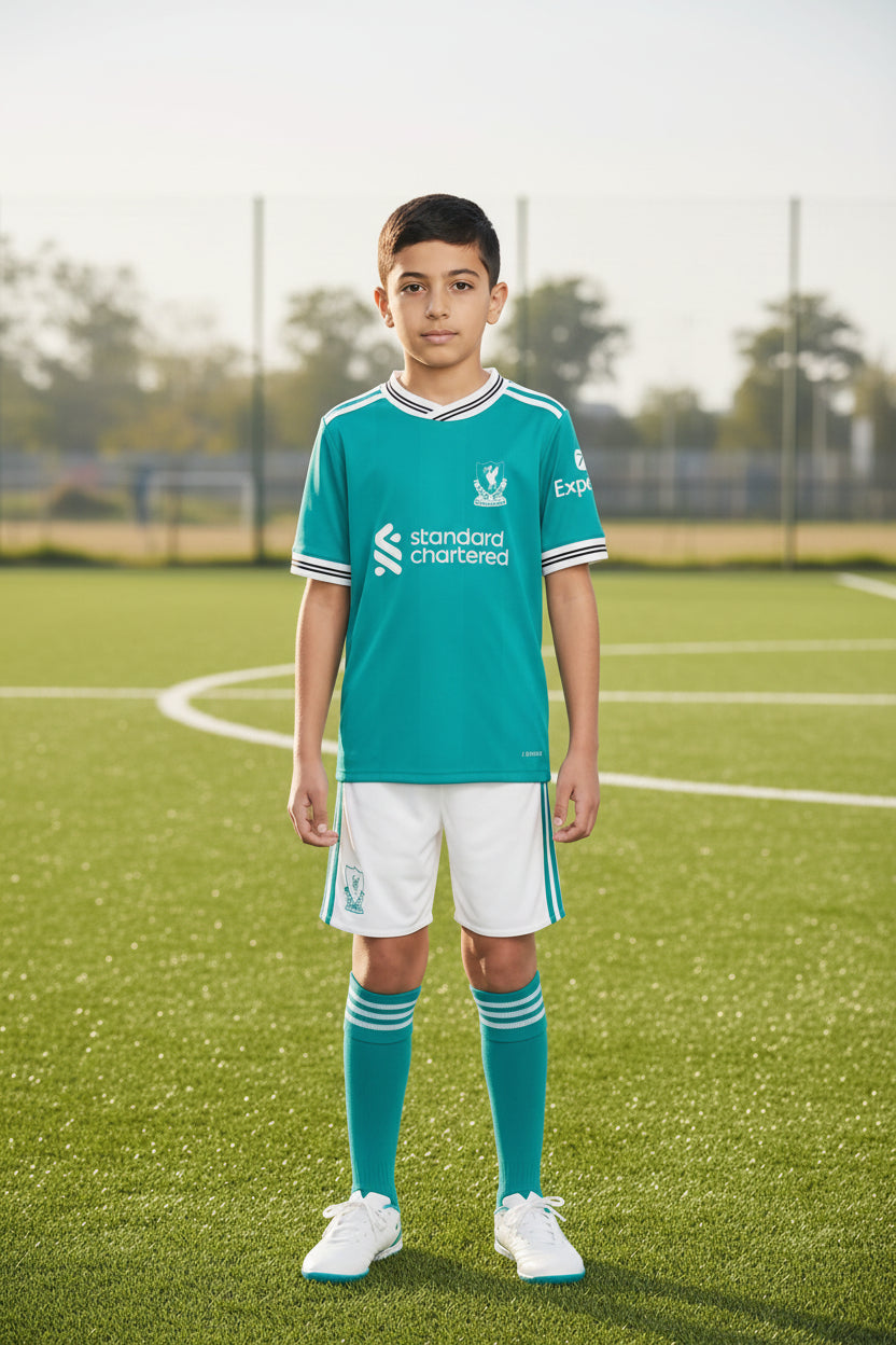 Liverpool Third 2025/26 Kids Mini Kit