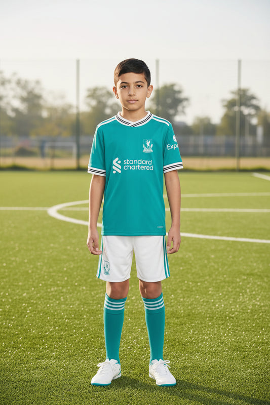 Liverpool Third 2025/26 Kids Mini Kit