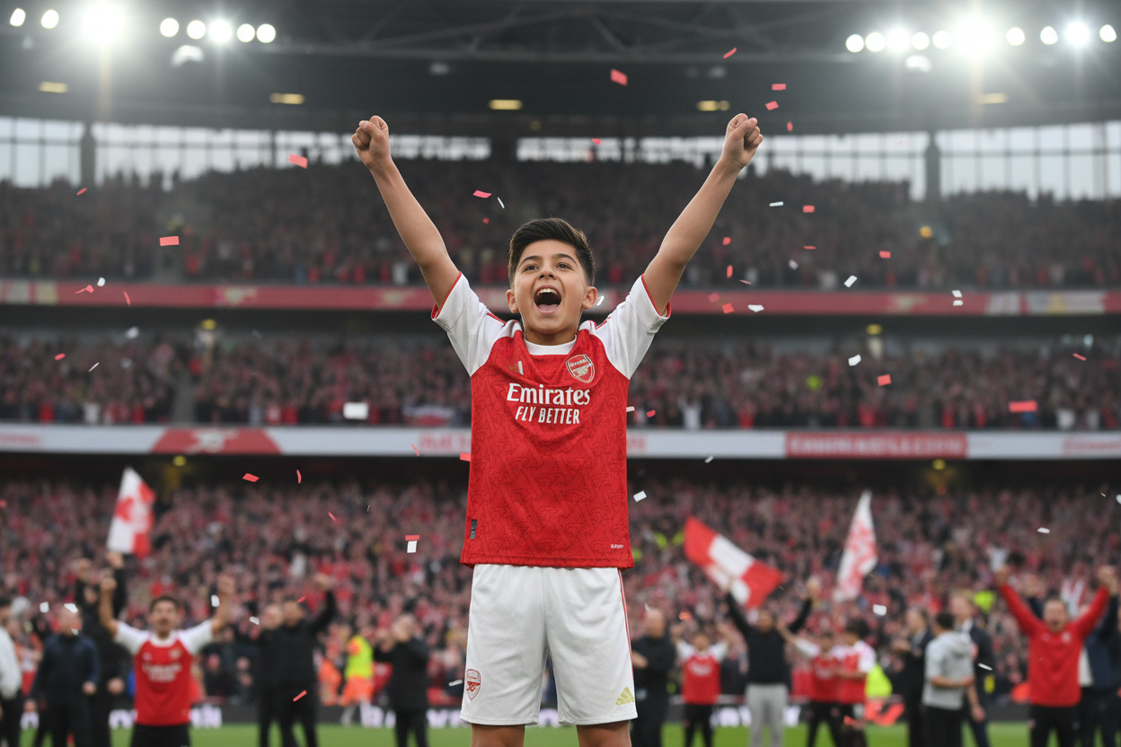 Arsenal Home 2025/26 Kids