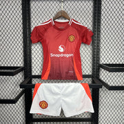 MANCHESTER UNITED HOME 24/25 KIDS KIT | WITHOUT LOGO