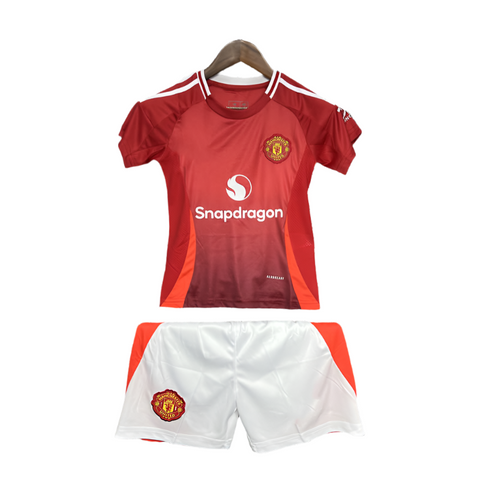 MANCHESTER UNITED HOME 24/25 KIDS KIT | WITHOUT LOGO