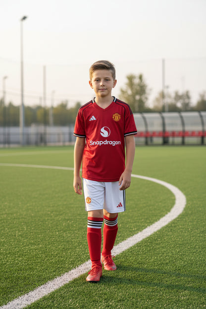 Manchester United Home 25/26 Mini Kit Kids