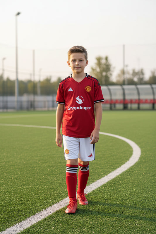 Manchester United Home 25/26 Mini Kit Kids