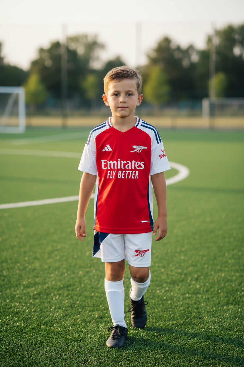 ARSENAL HOME 24/25 KIDS KIT | WITHOUT LOGO