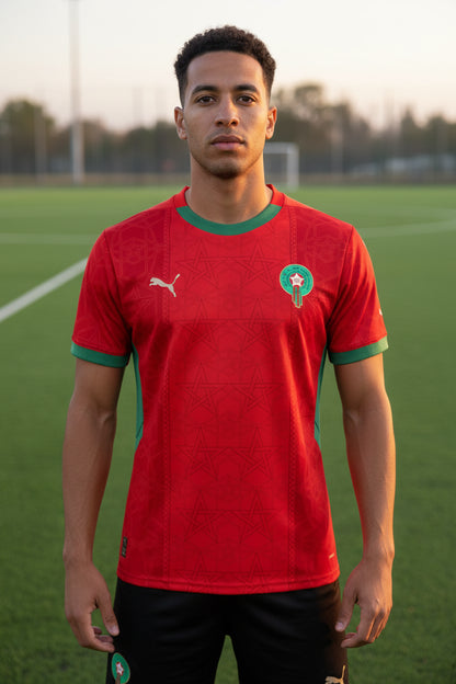 Morocco Home 2024/25 football jersey official design