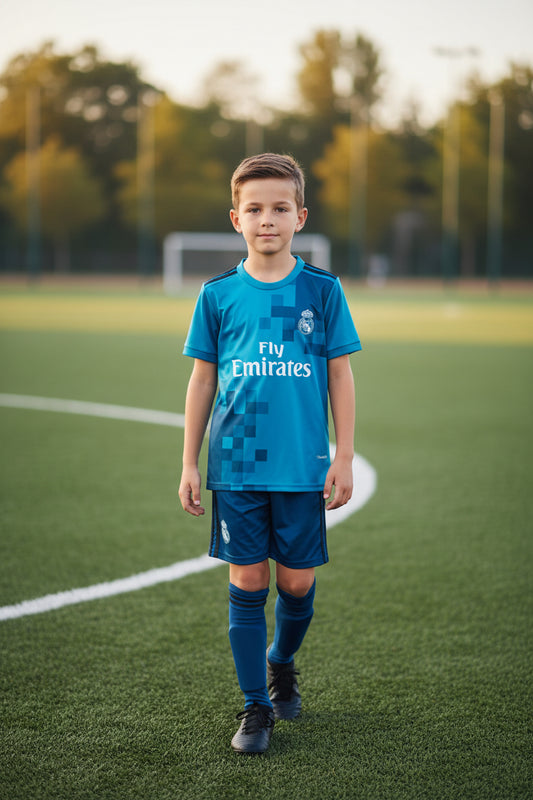 REAL MADRID THIRD KIT 17/18 KIDS KIT