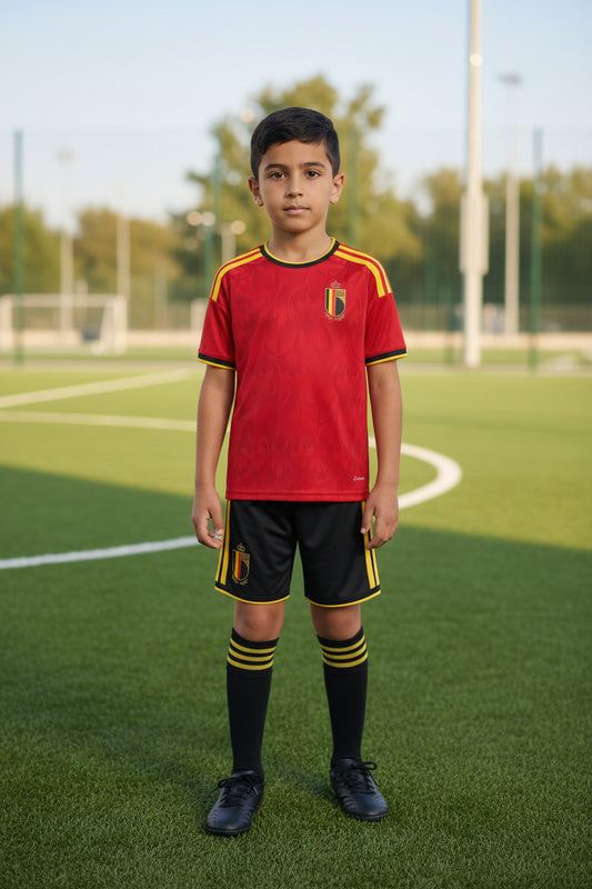 Belgium Home 2025/26 Kids Mini Kit