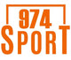 Orange '974 Sport' text on a white background