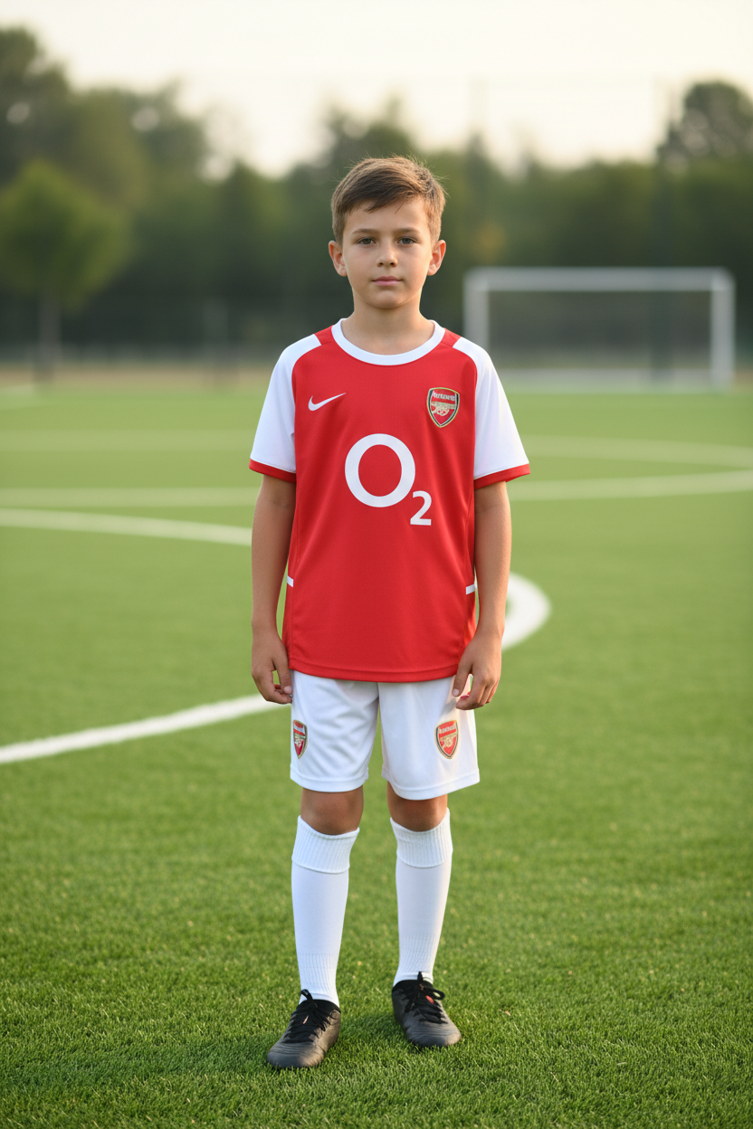 ARSENAL RETRO HOME 02/03 KIDS KIT