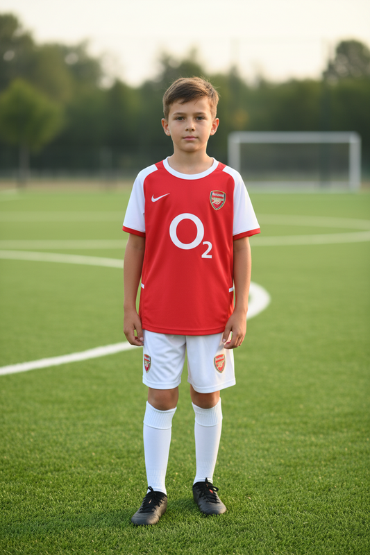 ARSENAL RETRO HOME 02/03 KIDS KIT