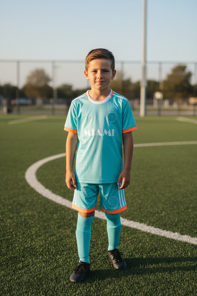 INTER MIAMI THIRD KIT 24/25 KIDS KIT | WITHOUT LOGO