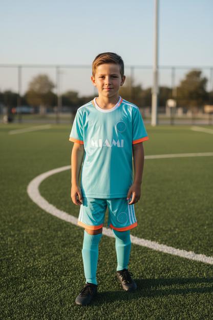 INTER MIAMI THIRD KIT 24/25 KIDS KIT | WITHOUT LOGO