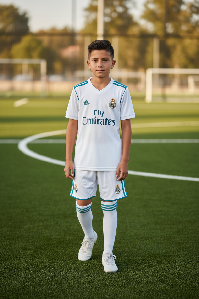 REAL MADRID HOME 17/18 KIDS KIT