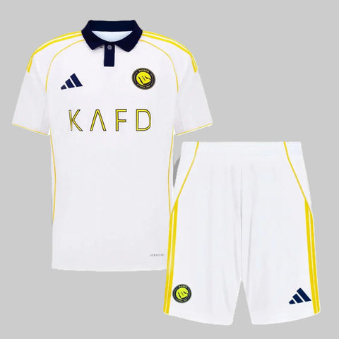 Al Nassr Home 25/26 Kids Kit with Socks