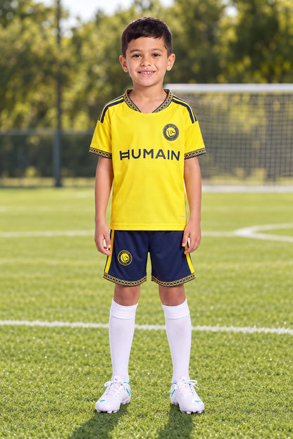 Al Nassr Home 26/27 Kids Kit