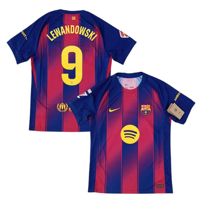 Barcelona Home 25/26 Player Version LEWANDOWSKI 9