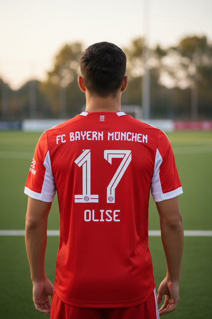 Bayern Munich Home 25/26 Player Version Olise 17