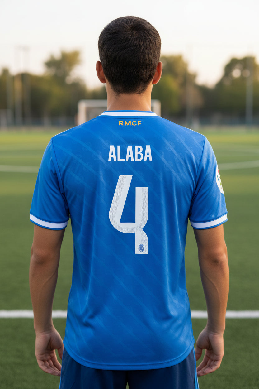 Real Madrid Third 25/26 Player Version Alaba 4