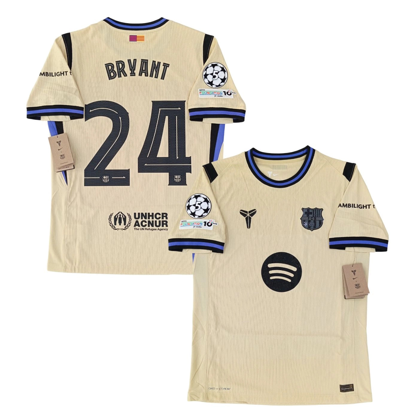Barcelona Away 25/26 Player Version BRYANT 24