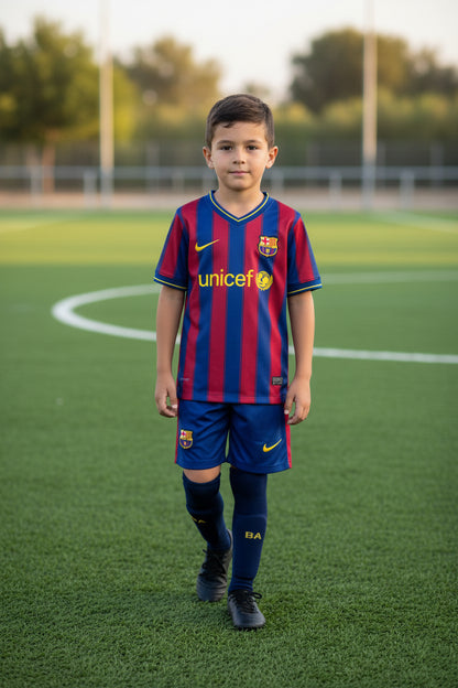 BARCELONA HOME 09/10 KIDS KIT