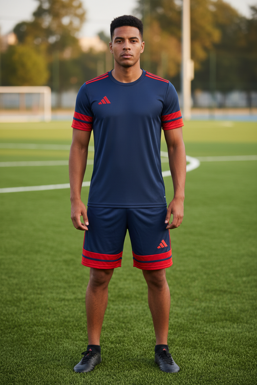 Squadra 25 Navy Blue Training Set (Shirt & Short)