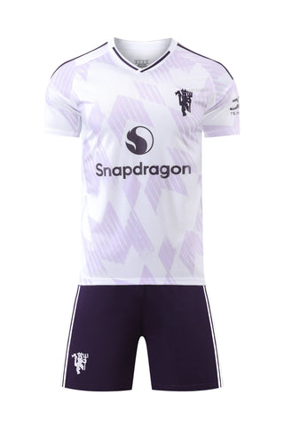 Manchester United Away 25/26 Mini Kit Kids