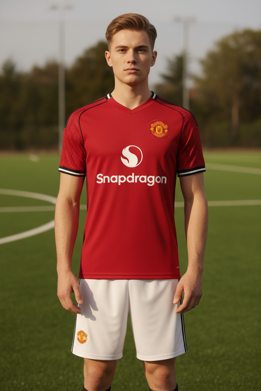 Manchester United Home 25/26 Jersey & Short