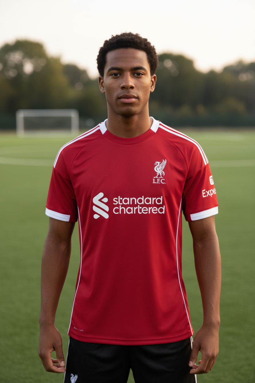 Liverpool Home 25/26 Player Version
