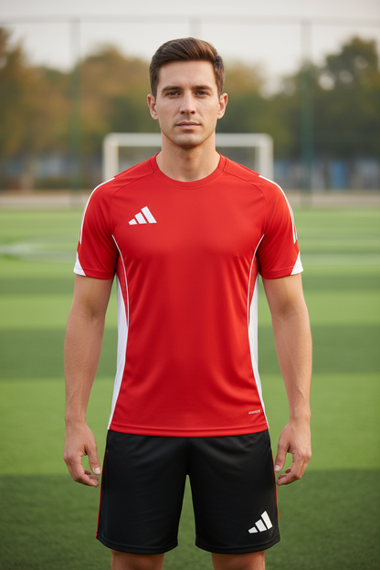 Tiro 25 Competition Red Training Set (Shirt & Short)