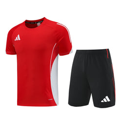 red football training kit
