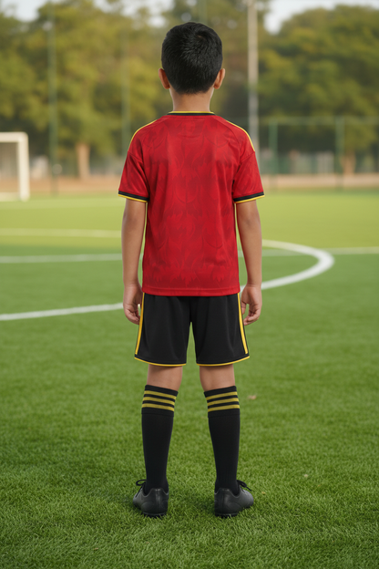 Belgium Home 2025/26 Kids Mini Kit