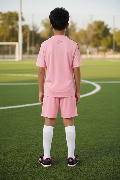 Inter Miami Home 2025/26 Kids Mini Kit