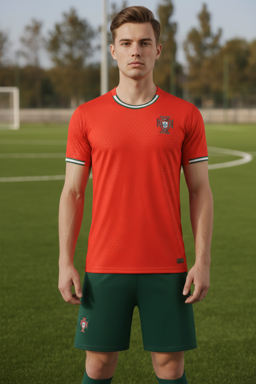 Portugal Home 2025/26 Shirt And Short