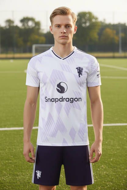 Manchester United Away 2025/26 Shirt And Short