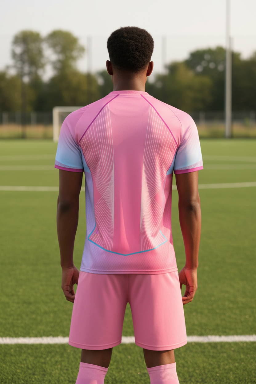 Barcelona Pink 2025/26 Shirt And Short