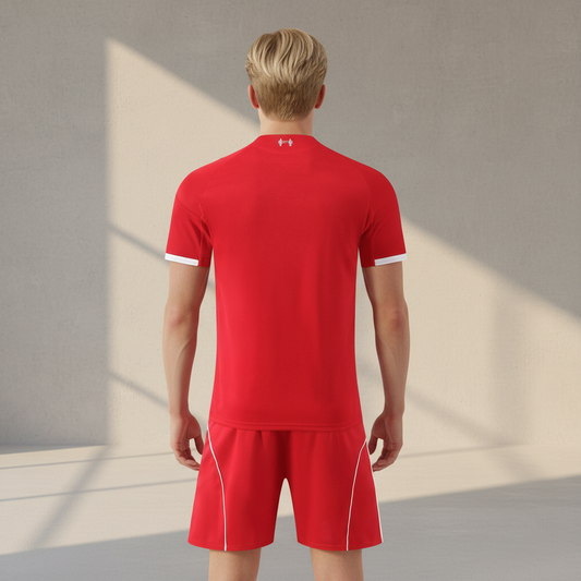 Liverpool Home 2025/26 Shirt And Short
