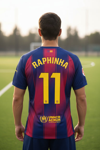 Barcelona Home 25/26 Player Version RAPHINHA 11