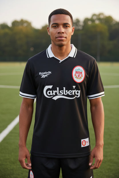 Liverpool Third 96/97 Retro Jersey - Vintage Ecru Classic Kit