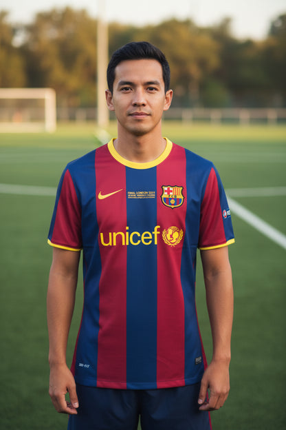 Barcelona Retro Jersey 2011
